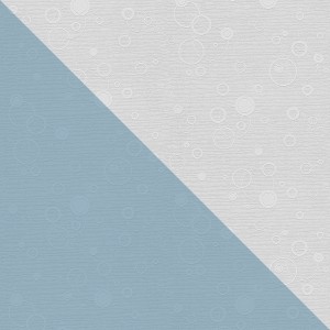 PROFHOME Vliestapete, geometrisches Muster in Weiß/Blau, zum Überstreichen geeignet.