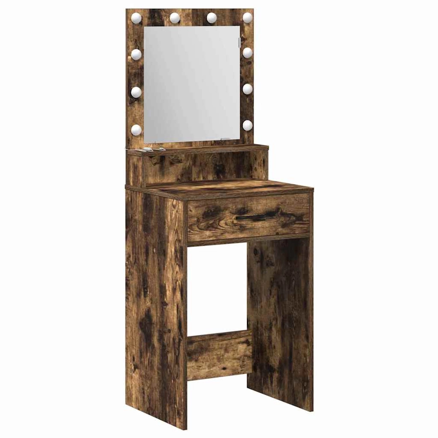 vidaXL Schminktisch Räuchereiche 50 x 41 x 135 cm Holzwerkstoff 865095 günstig online kaufen