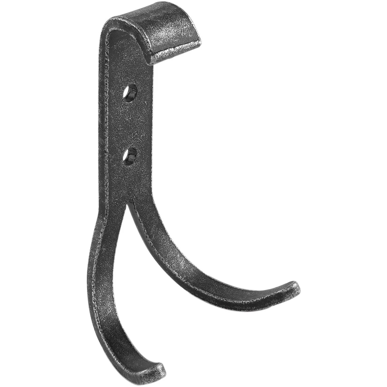 Halcö Mantelhaken Kappl B 55 mm H 112 mm Eisen Schwarz Verzinkt Passiviert