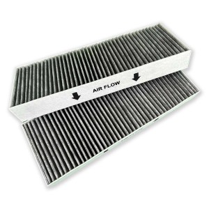 AIR2GO Aktivkohlefilter (2er-Pack) für Bora Dunstabzugshauben, Filter für Küchenlüftung.