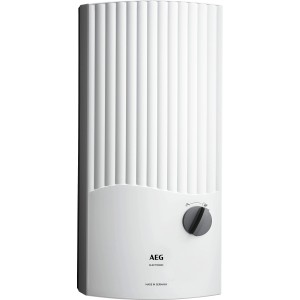 AEG Durchlauferhitzer E21, elektronisch, 21 kW, für Bad und Dusche.