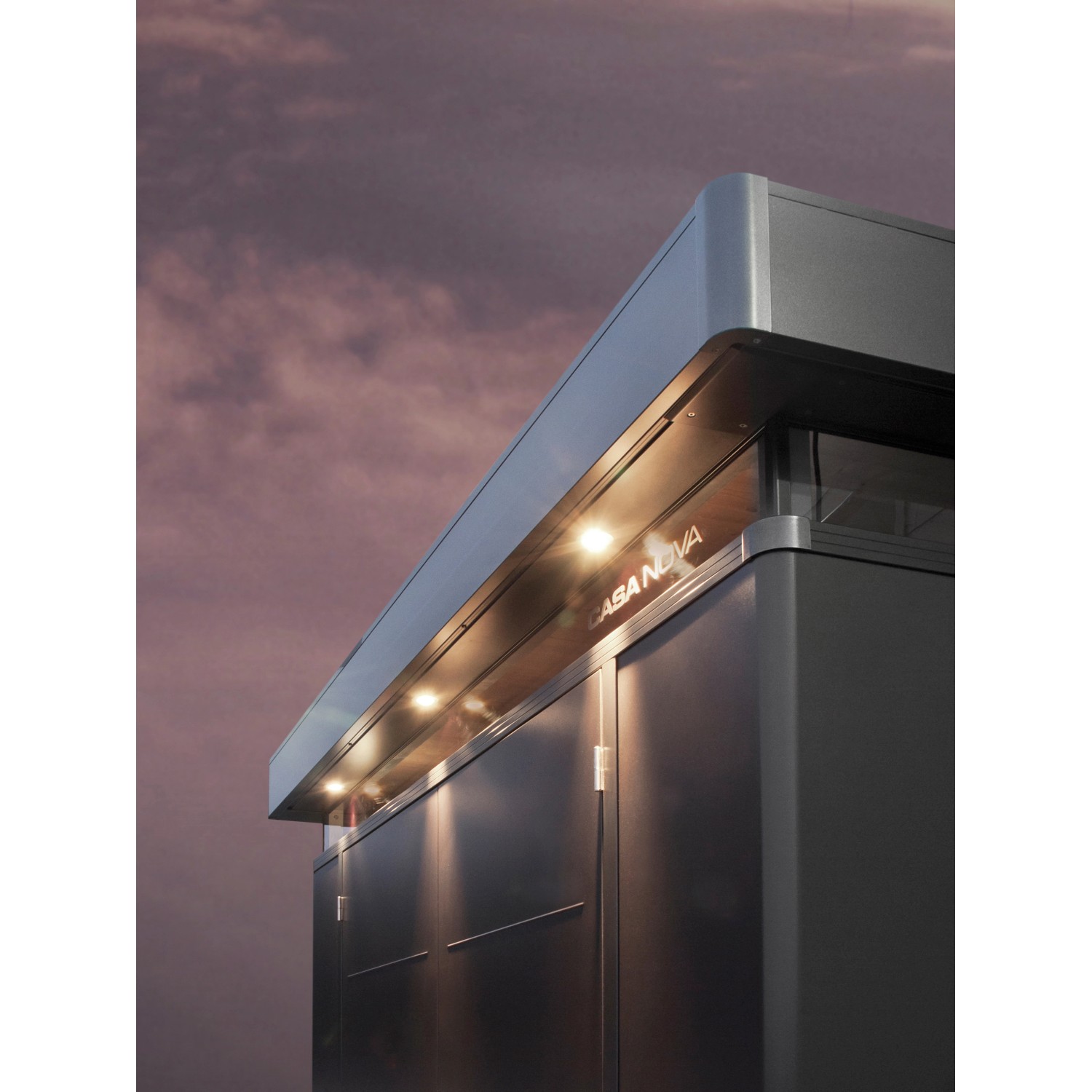 Biohort Vorbereitung f. Außenbeleuchtung CasaNova 3 m-Seite