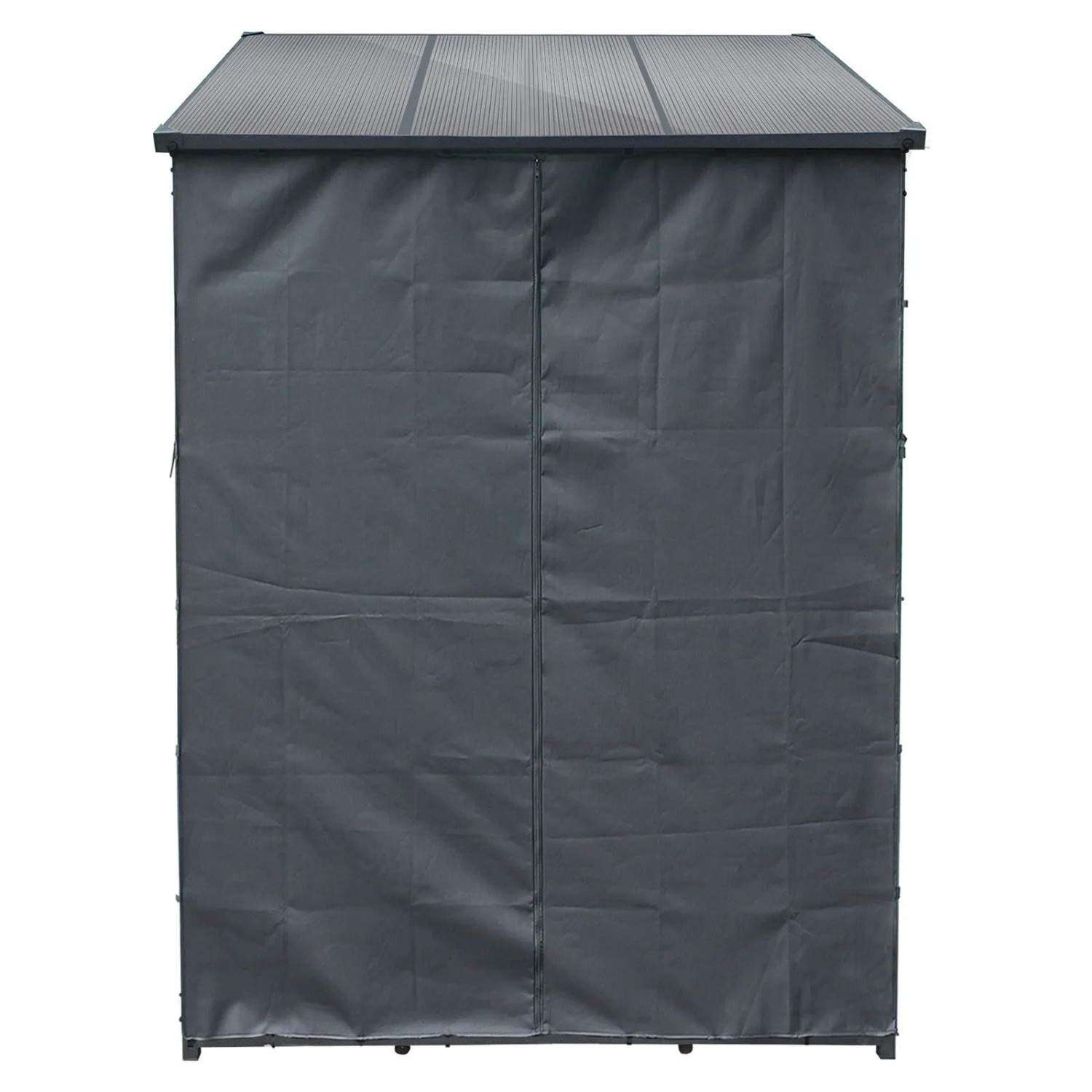 Toboli Schutzhülle 138X137Cm Kaminholzregal Vorne Hinten Wetterschutz Abdeckung