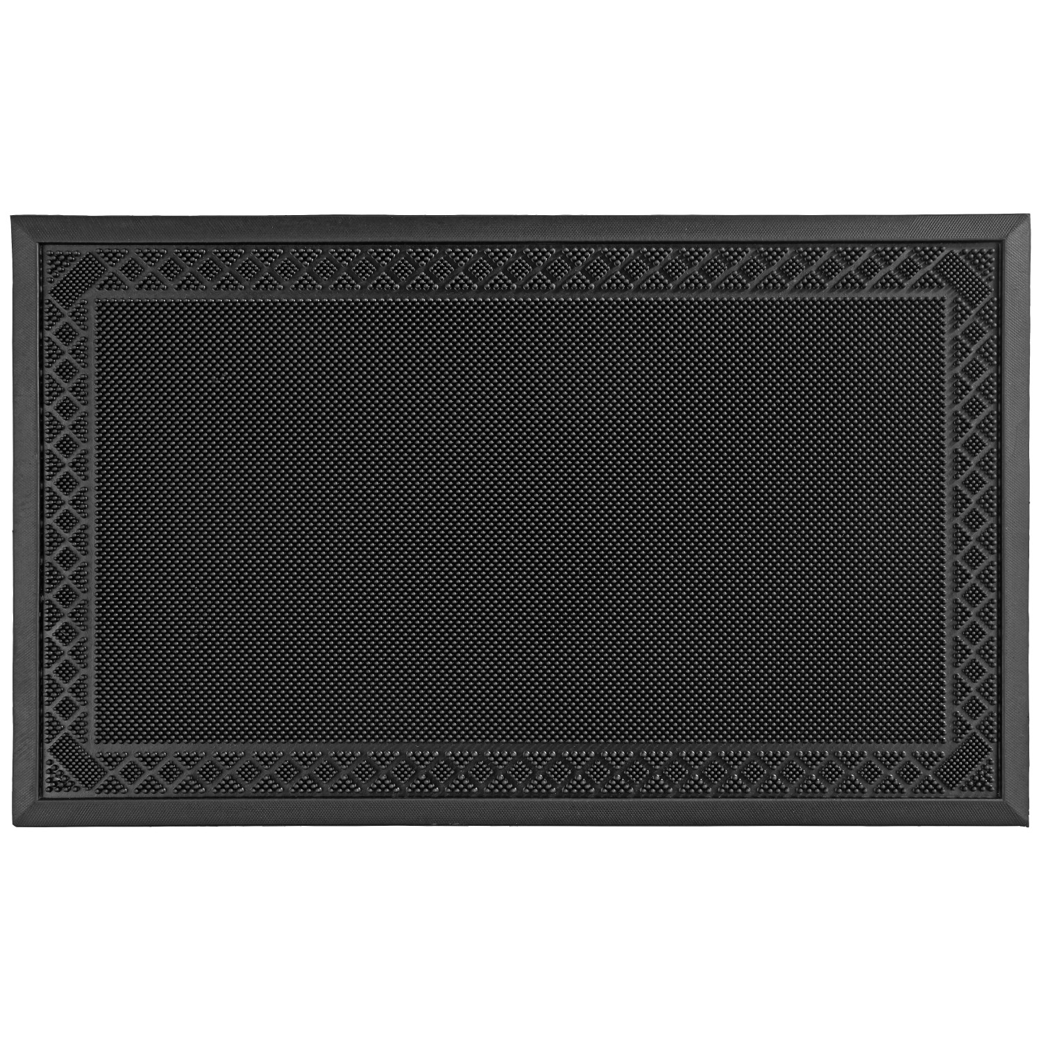 Mömax Fußmatte Linus in Schwarz ca.60x80cm