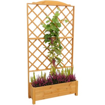 Blumenkasten mit Rankgitter kaufen bei OBI