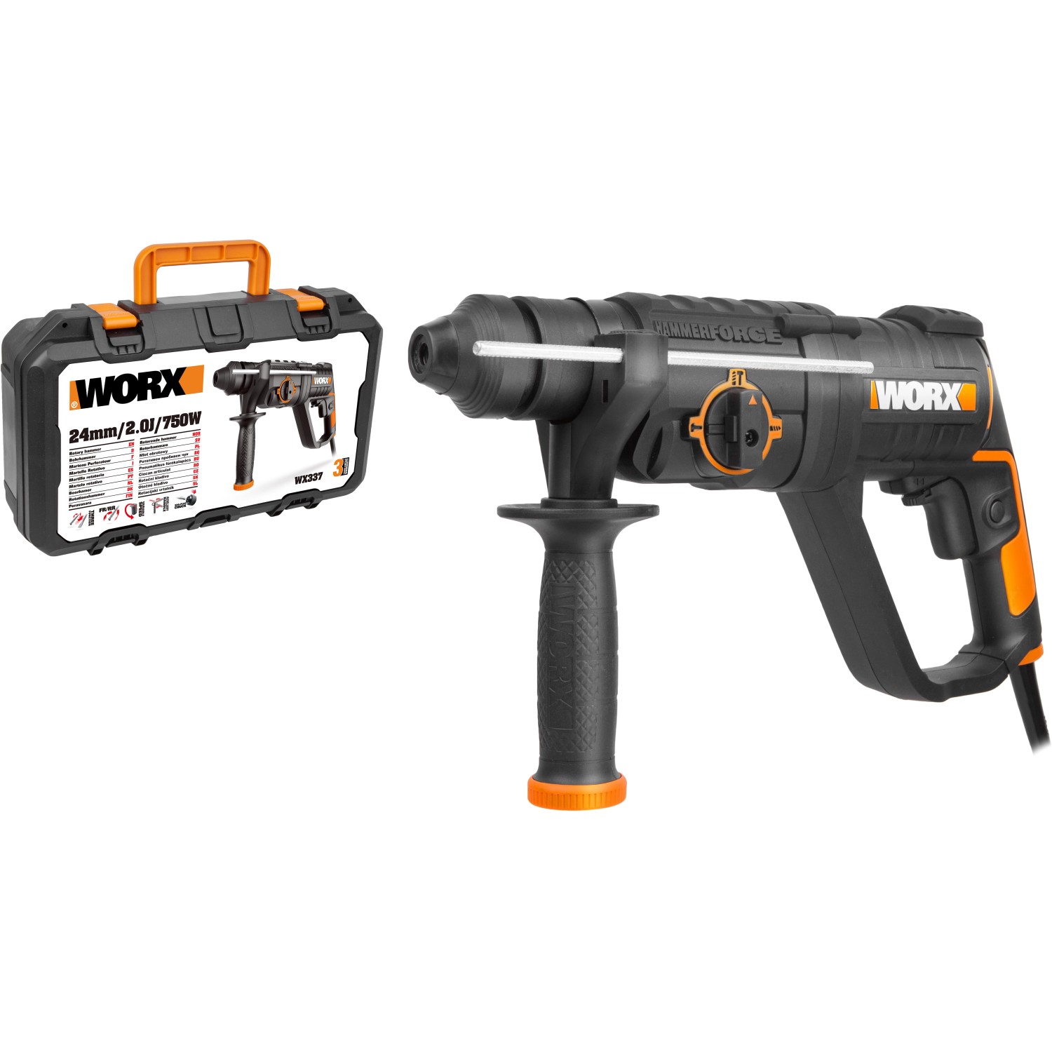 Worx 750 W Bohrhammer WX337 günstig online kaufen