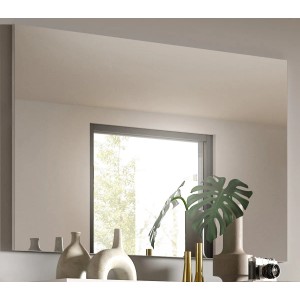 Inn.Furn Garderobenspiegel Weiß 109 cm Wandspiegel Grazie