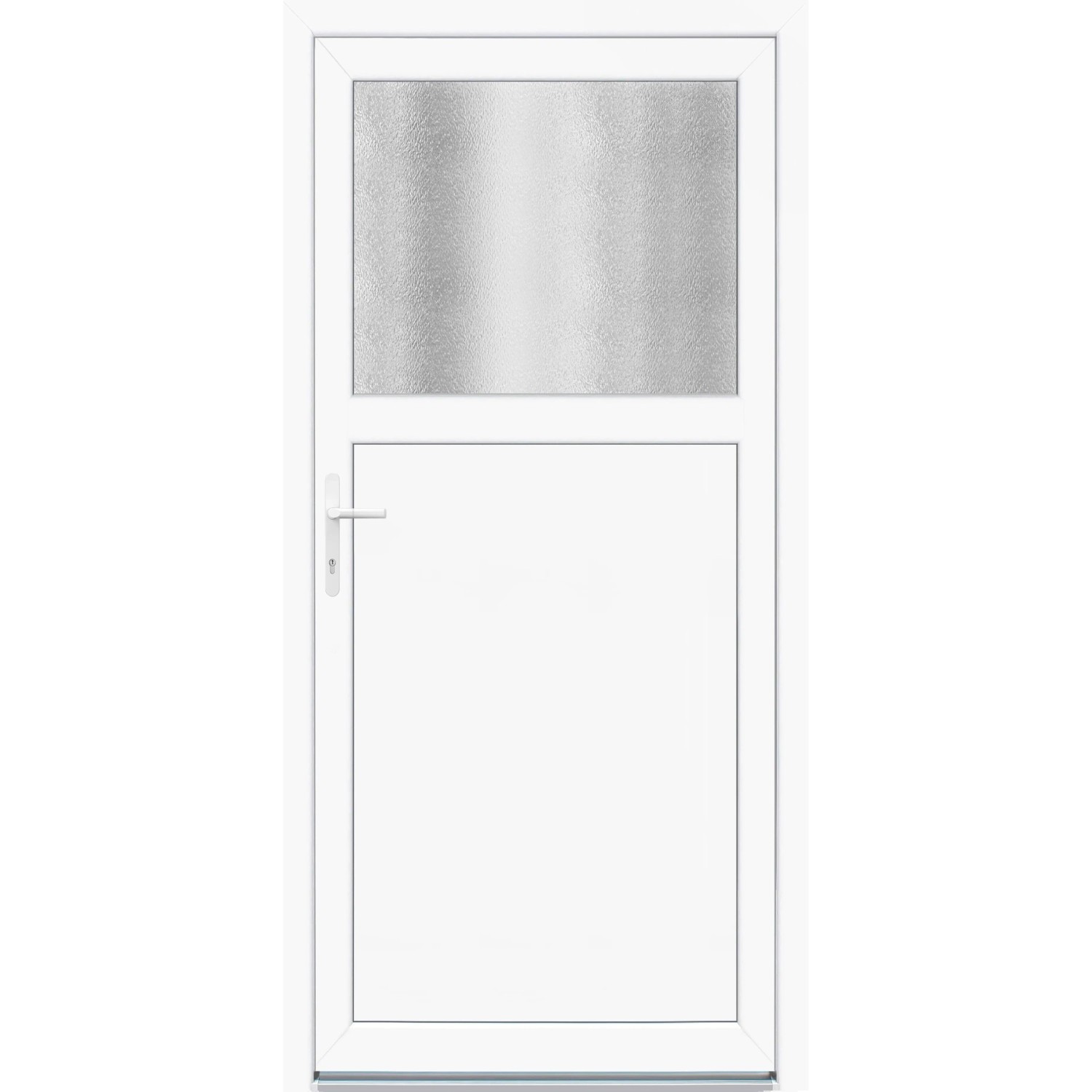 Panto Nebeneingangstür K301 Weiß 88 cm x 190 cm DIN L