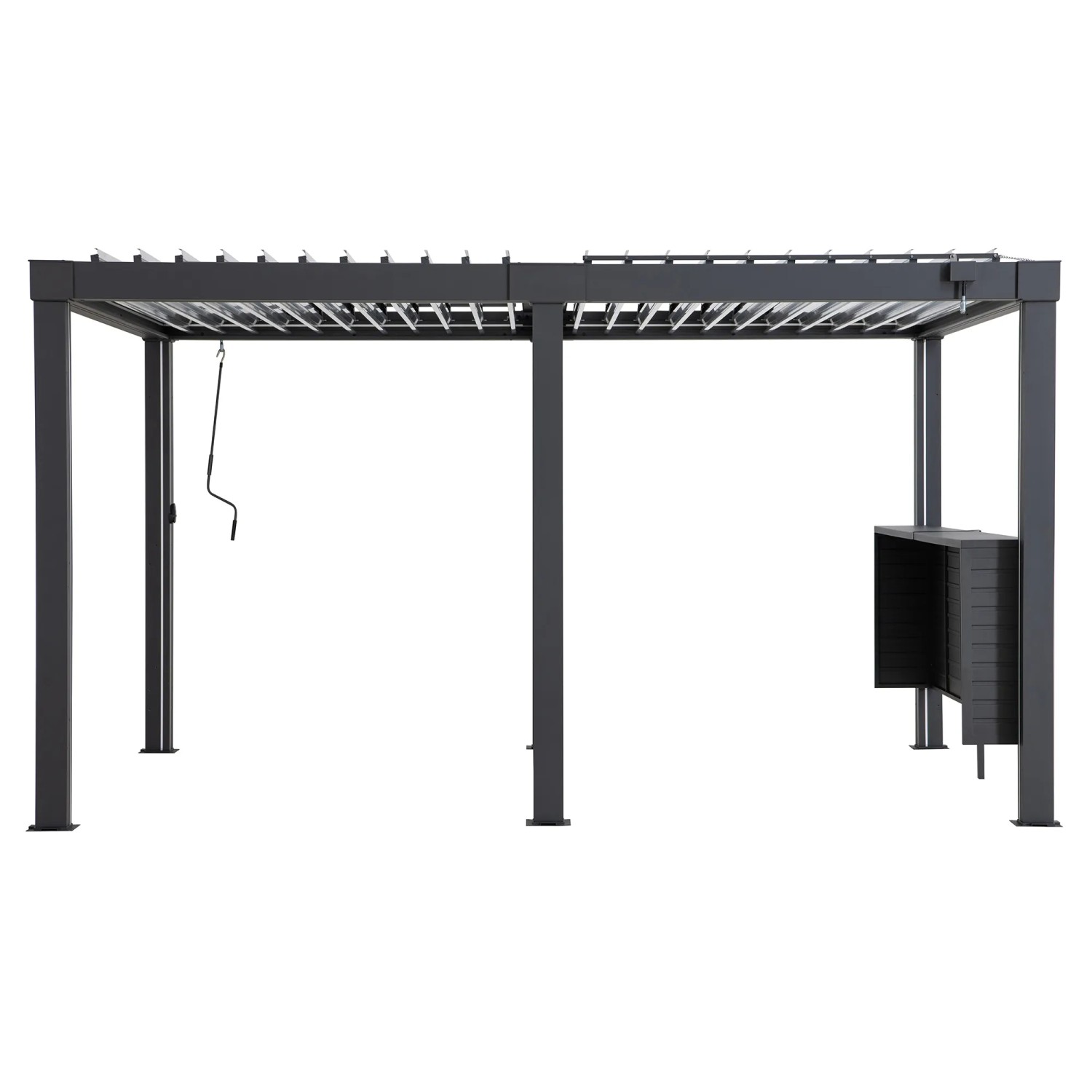 Sunjoy Bar für Matterhorn Multi-Pergola 3m, Anbauteil für Terrassenüberdachung.