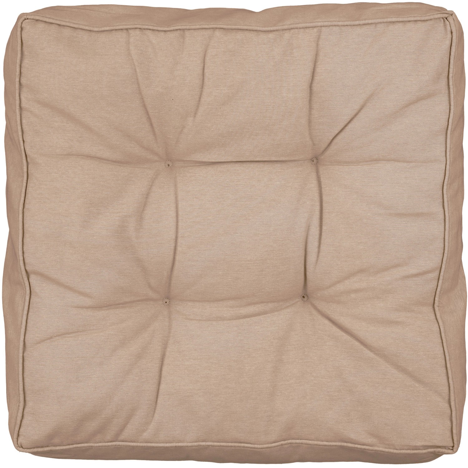 In the Mood Paddy Matratzenkissen Beige 47 x 47 x 10 cm (LxBxH)