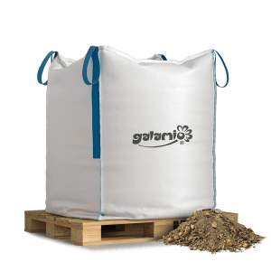 Galamio Baumsubstrat im Bigbag (500kg) auf Palette. Kultursubstrat für Stadt- und Straßenbäume.