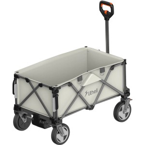 Litheli Bollerwagen W1 Pro, elektrisch, faltbar, mit Akku. Ideal für Spiel, Spaß und Transport.