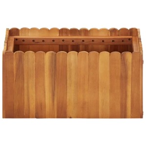 vidaXL Hochbeet aus Akazienholz, 50x30x25 cm, ideal für Garten oder Terrasse.