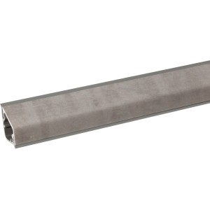 Kaindl Wandabschlussleiste Beton Pearlgrey, 410 cm lang, zur Abdichtung von Arbeitsplatten.