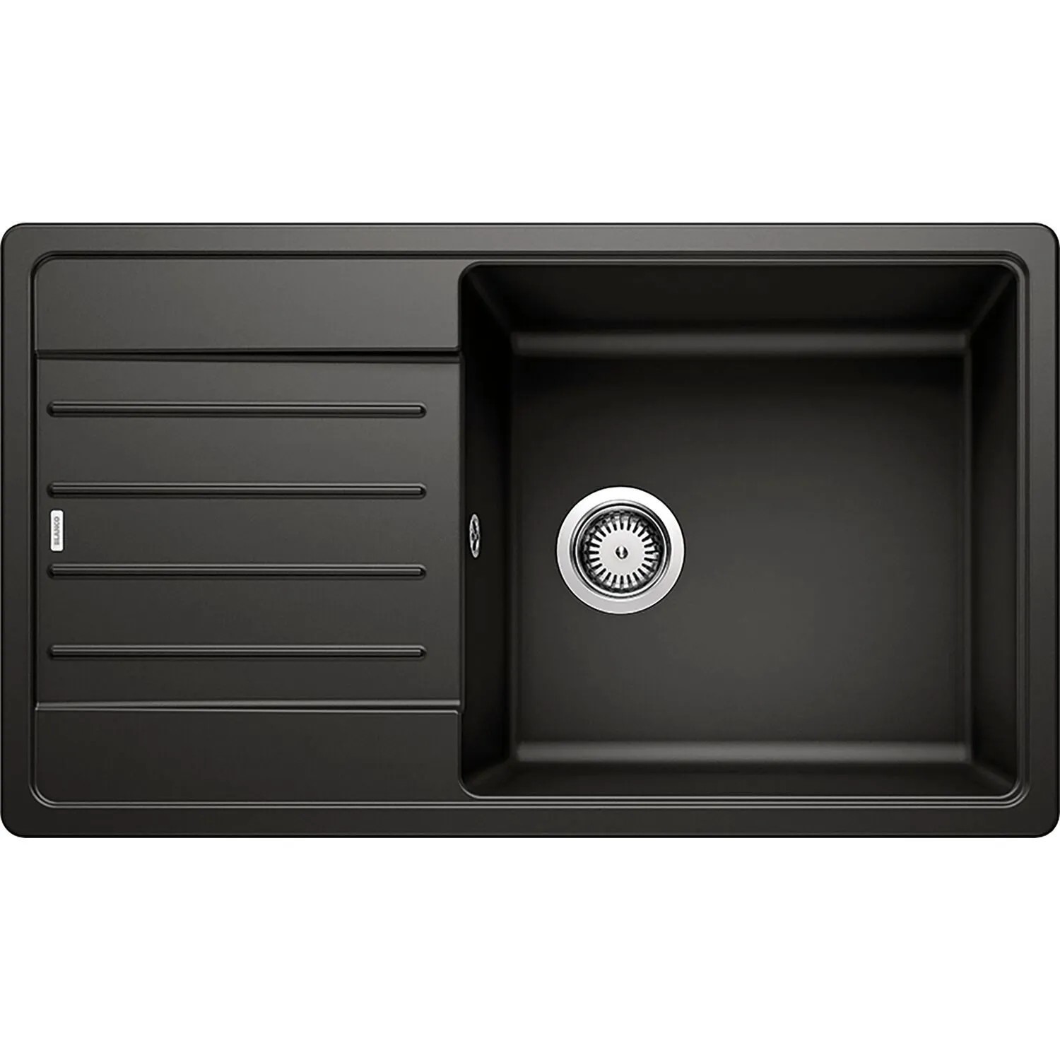 Blanco Granitspüle Legra Xi 6 S Reversibel 860x500 mm Schwarz
