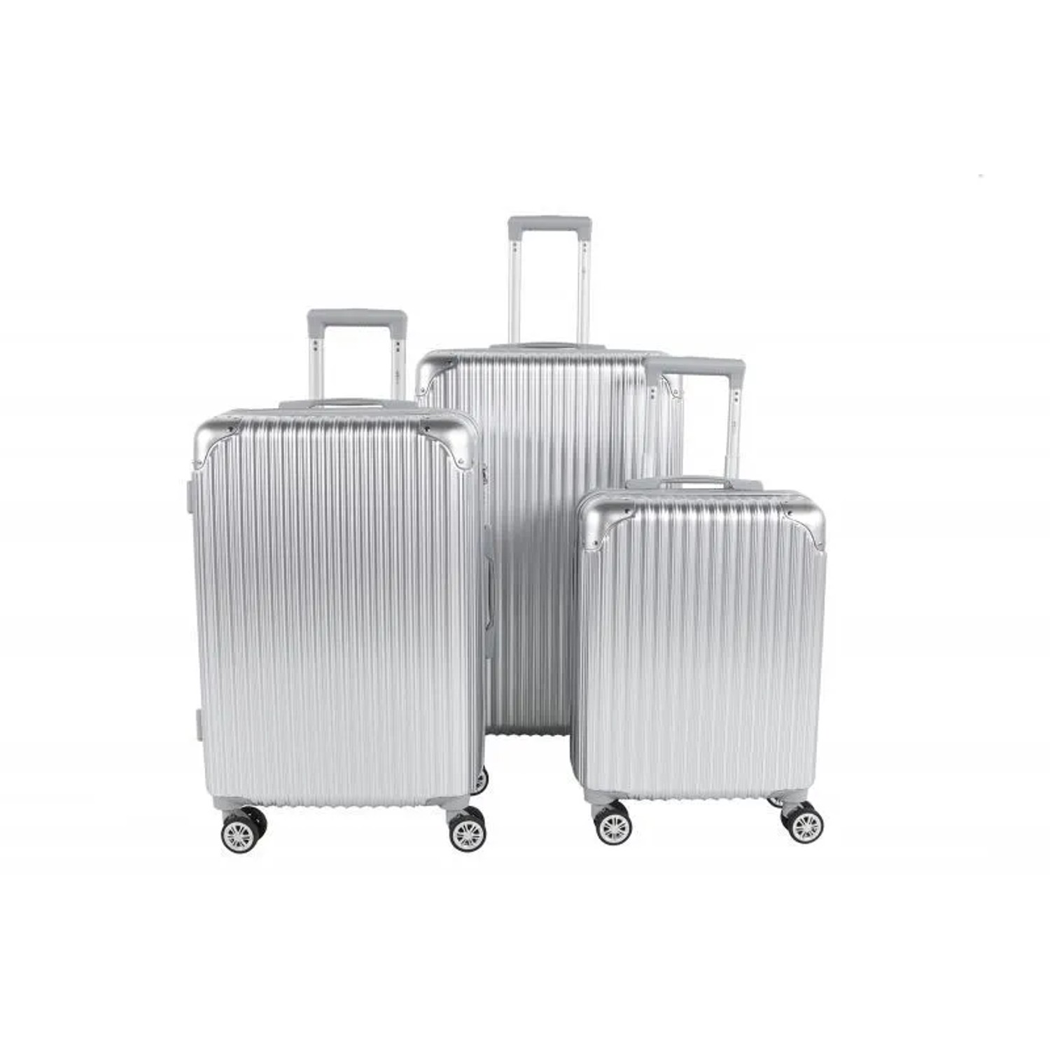 LEX Reisekoffer Trolley Gepäck Set 3 tlg. Travel Rollkoffer Handgepäck