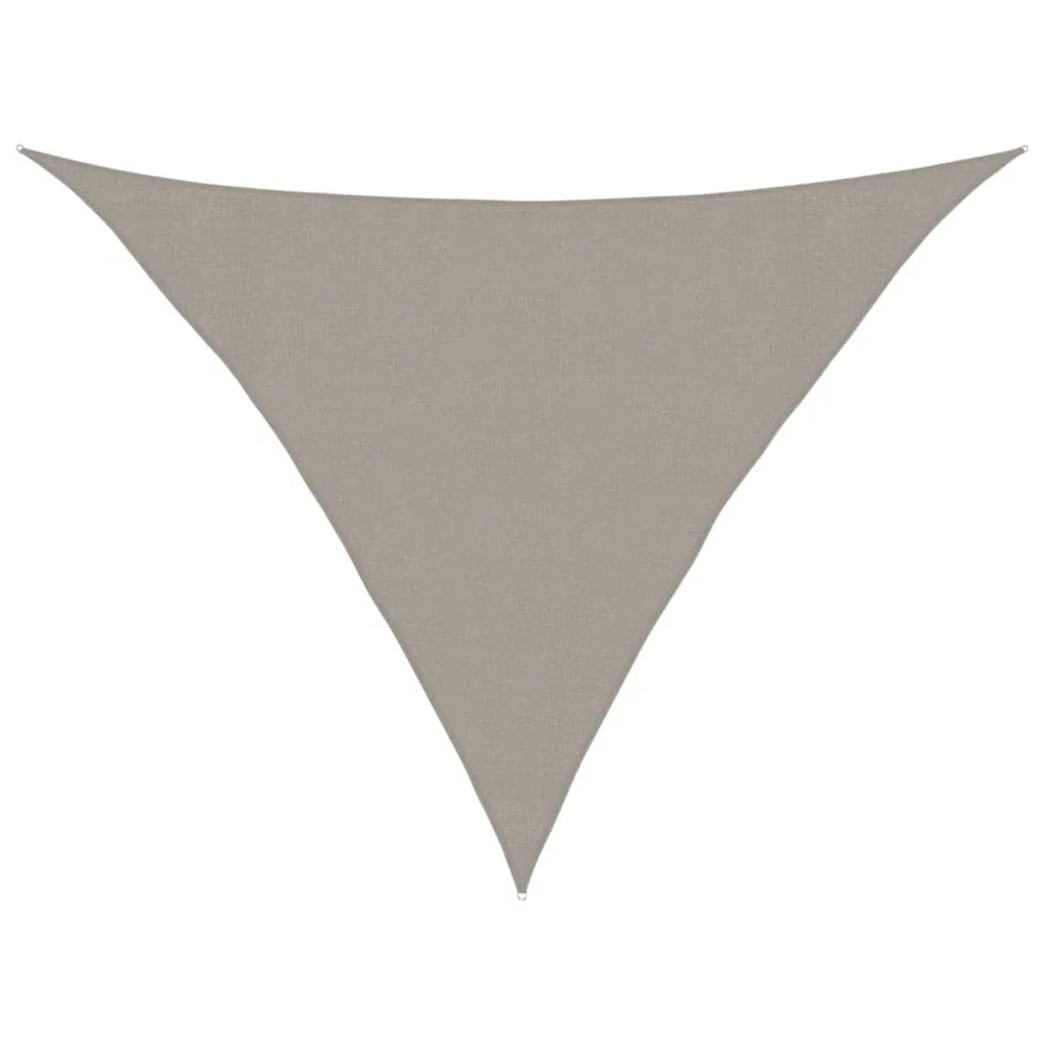 Furnicato Sonnensegel 160 G M² Dreieckig Hellgrau 3 5x3 5x4 9 M Hdpe