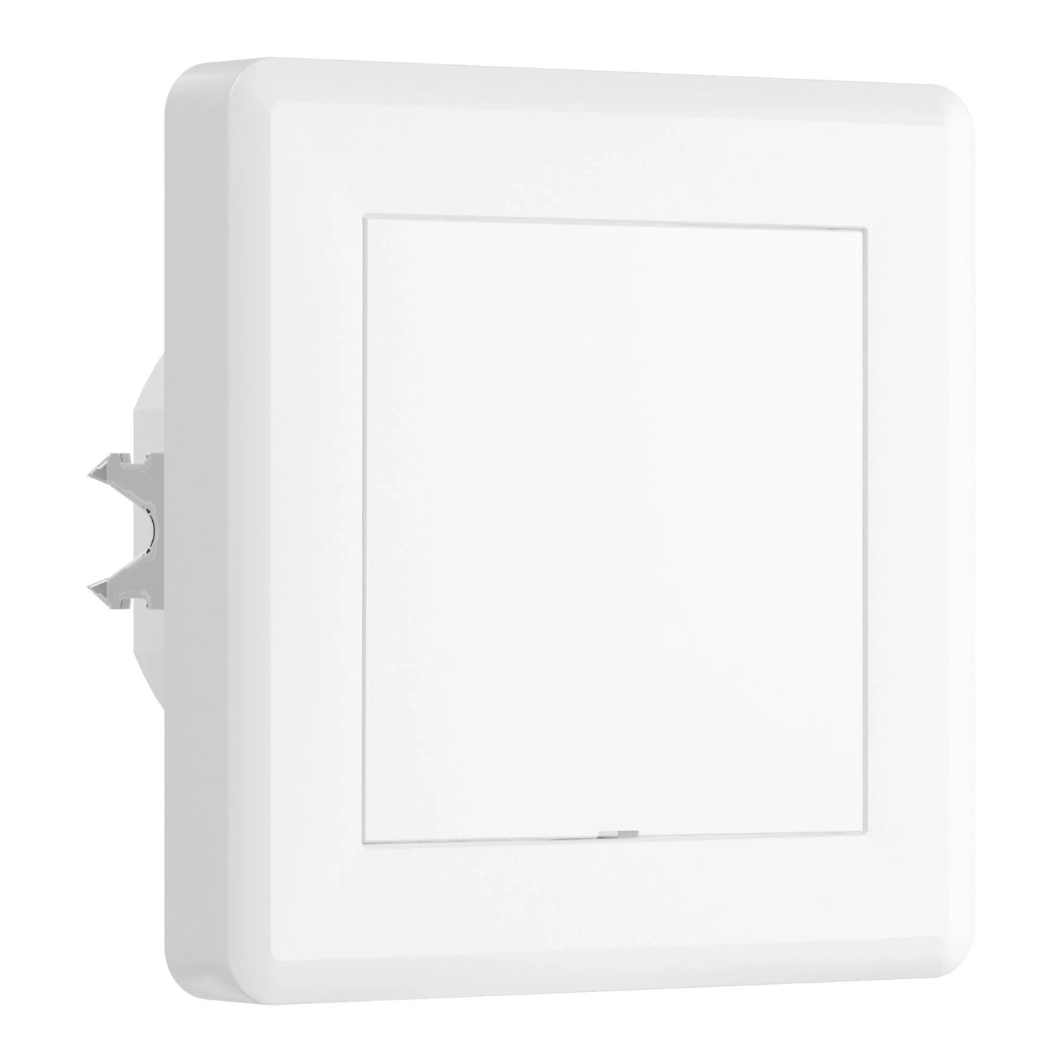 Oktaplex Liv Präsenzmelder Unterputz innen 24 GHz HF Bewegungsmelder Radar 180° 55x55 UP Einsatz LED 230V Weiß