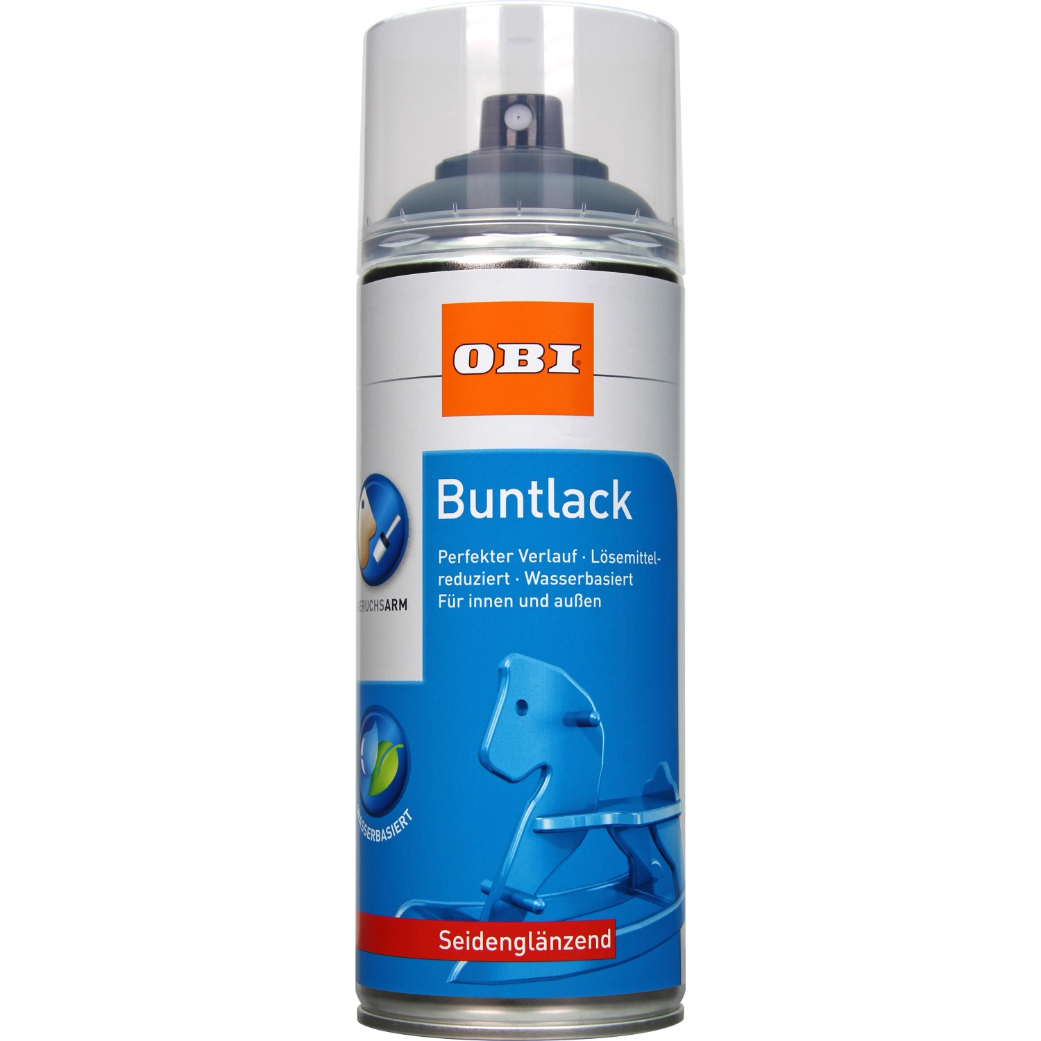 OBI Buntlack Spray WV Anthrazit RAL 7016 seidenglänzend 400 ml