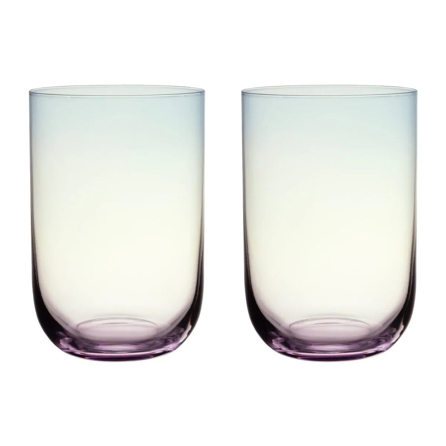 like. by Villeroy & Boch Like Glass Longdrinkbecher 385 ml 2er Set Pearl