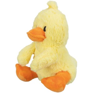 Gelbe Jollypaw Plüsch Ente, 23 cm, Stofftier für Hunde zum Kuscheln.