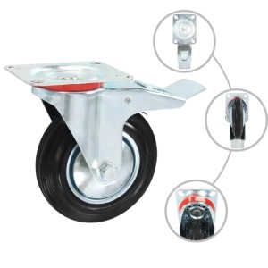 vidaXL 16 Stk Lenkrollen 160 mm 278028