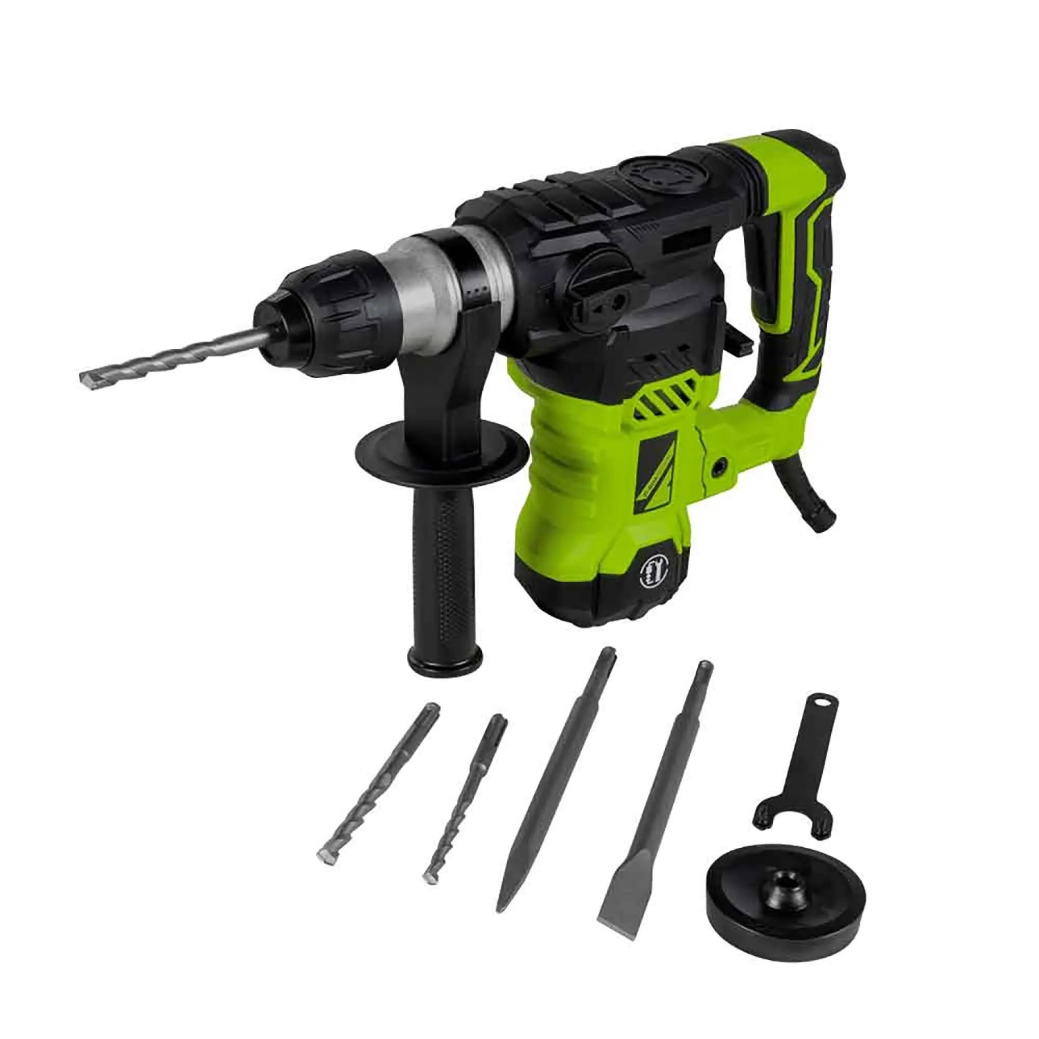 Zipper Bohrhammer ZI-BHA1500DN Grün-Schwarz