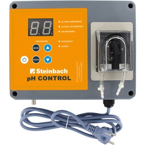 Steinbach automatischer pH-Regler zur präzisen Steuerung des pH-Werts im Pool.