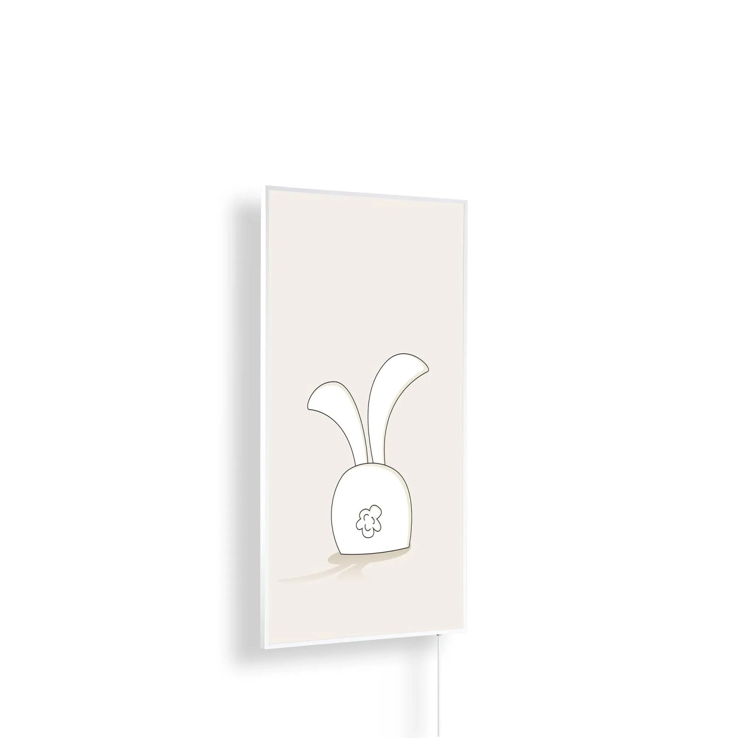 Könighaus Infrarotheizung Hase Kinderzimmer Edition 600 W