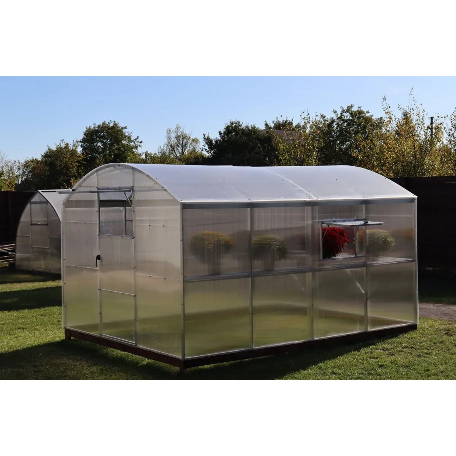 Garten Dream Gewächshaus Gardener 3x8m mit 4mm Polycarbonat_4