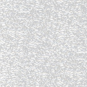 Naturfarbenes Strukturblech aus Aluminium mit Rauputz-Prägung, 200x1000x1 mm.