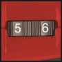 Detailaufnahme: Drehzahlregler (Stufe 5 und 6) am Einhell Multitool TC-MG 135 E.