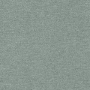 Rasch Vliestapete Salsa 449846 in Uni Petrol mit feiner Textilstruktur.