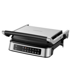 Steinborg SB-2040 Digitaler Kontaktgrill mit Touch Display 180° Aufklappbar 2000 W
