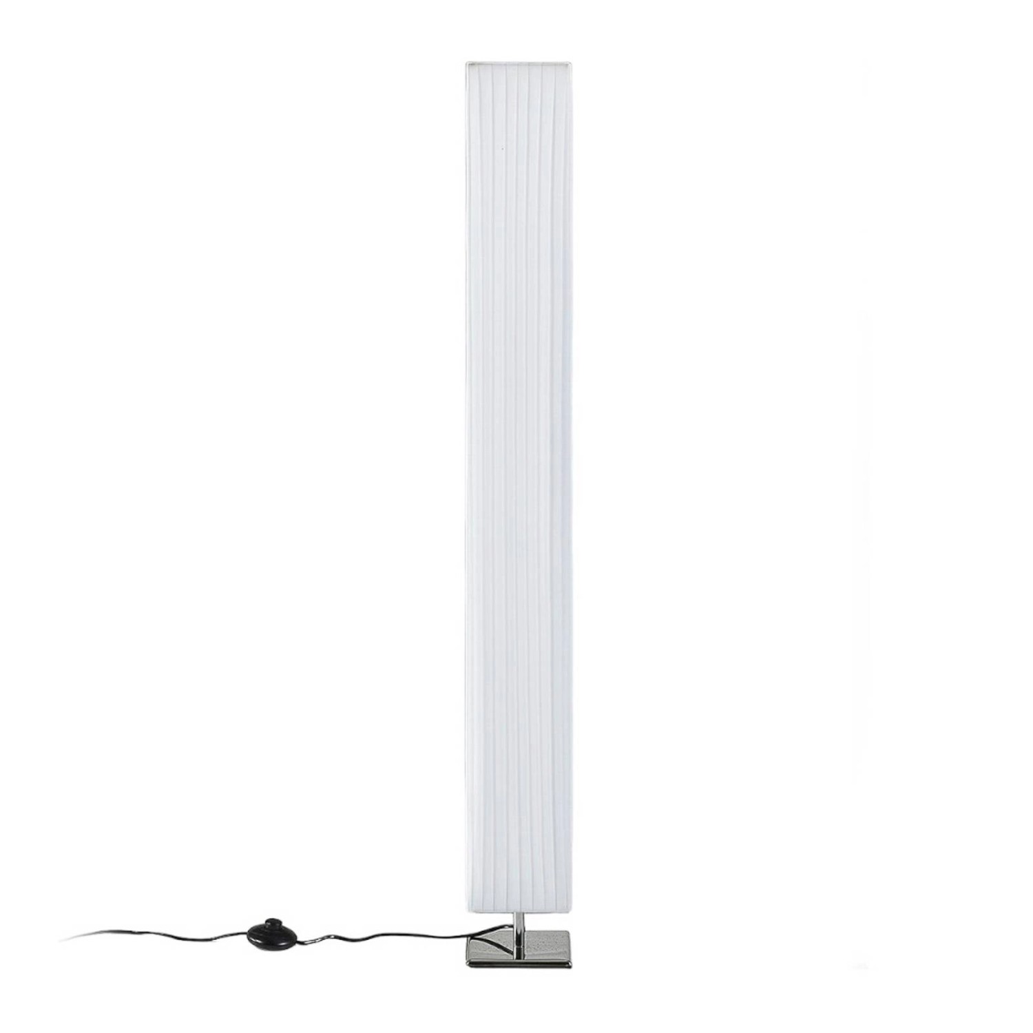 Lindby Stehlampe Janno 9621055 Modern in Weiß aus Textil 2-flammig E27 Wohnzimmerleuchte