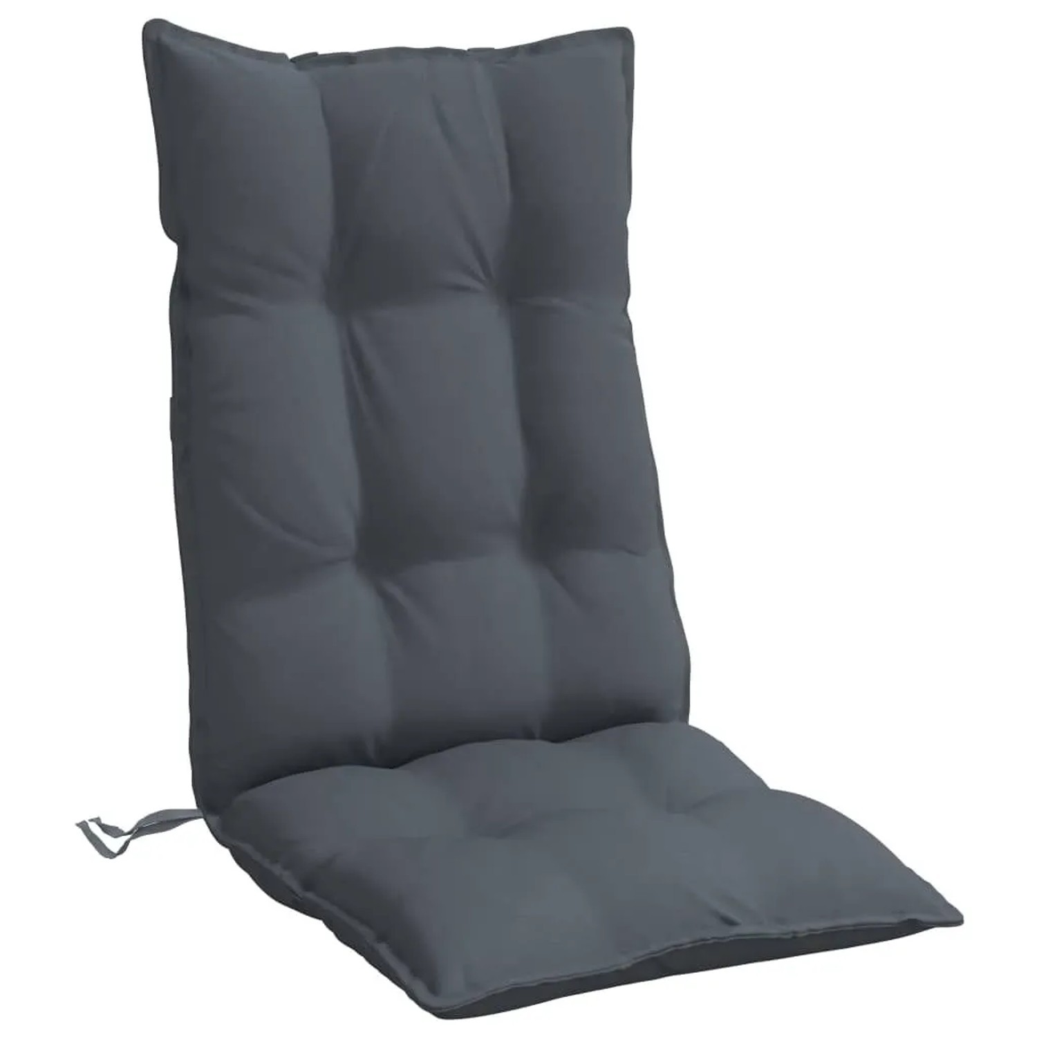 vidaXL Hochlehner-Auflagen 4 Stk Anthrazit Oxford-Gewebe 377603_5