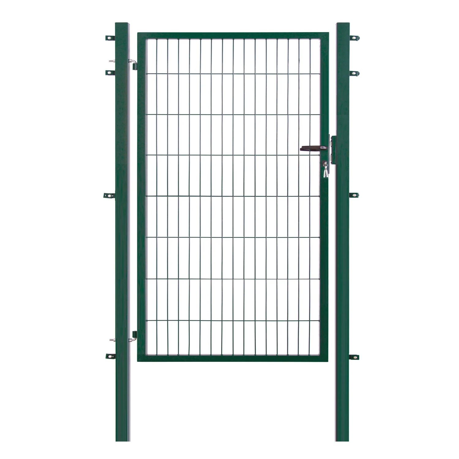 Einzeltor für Doppelstabmattenzaun Grün 160 cm x 100 cm günstig online kaufen