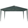 Grünes vidaXL Partyzelt, 4x4 m, ideal für Gartenpartys und als Sonnenschutz.