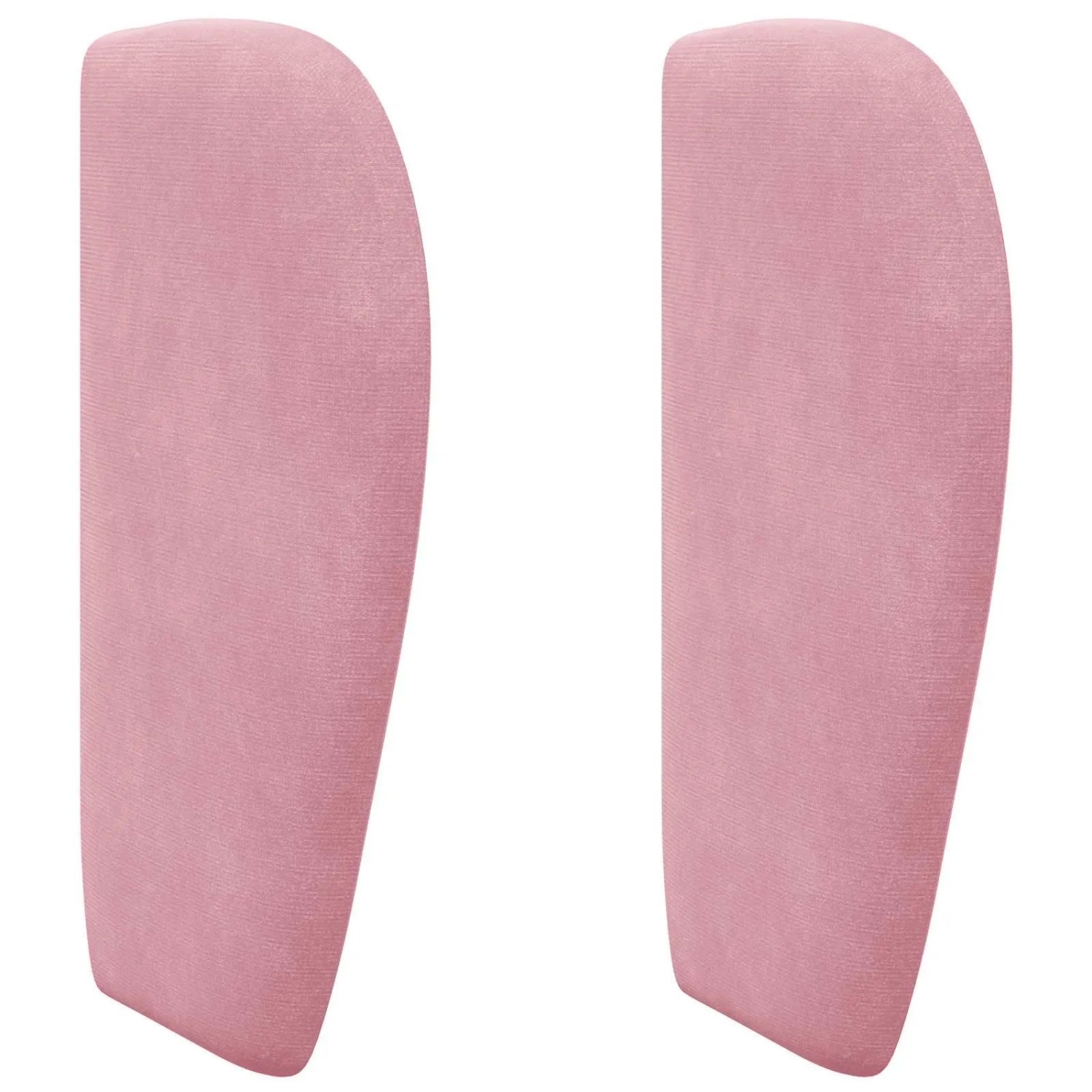 vidaXL Kopfteil Ohr Rosa 40 x 23 x 6 cm Samt 346555