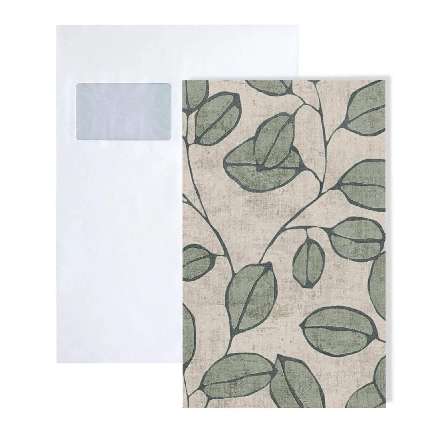 PROFHOME S-791481-GU DIN A4 Muster der Floralen Tapete 1 Musterstück
