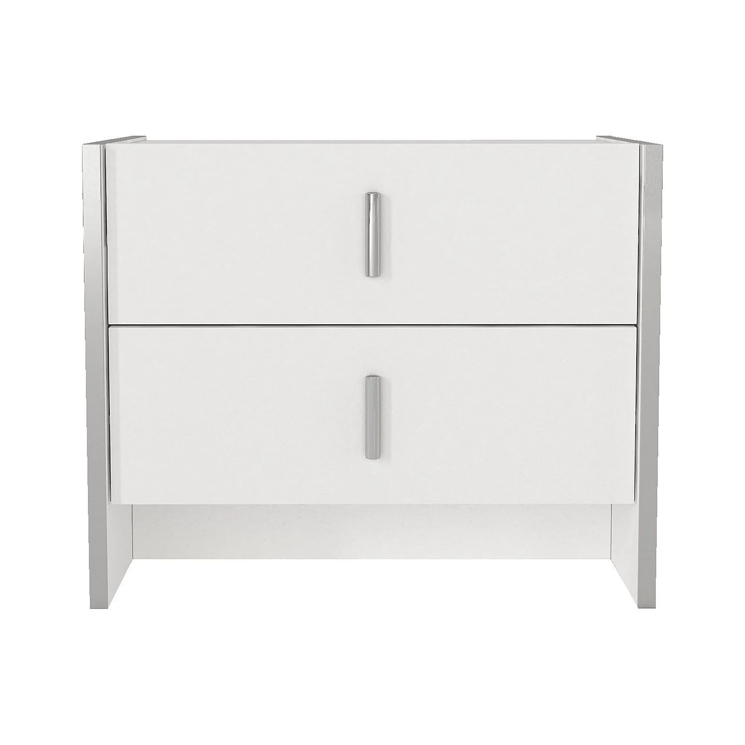 Vente-unique Nachttisch Cadeba Weiß 55 cm
