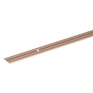 Bodenausgleichsprofil aus Aluminium, 1,8 mm x 25 mm x 900 mm, Bronze
