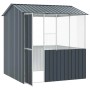 vidaXL Vogelkäfig Anthrazit 215 x 209 x 230 cm Verzinkter Stahl 3325170_4