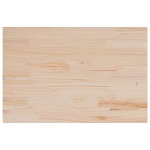 vidaXL Tischplatte 80x50x2,5 cm Rechteckig Massivholz Kiefer 847427