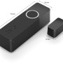 Philips Hue Secure Kontaktsensor 2er-Pack in Schwarz, zur Überwachung von Türen und Fenstern.