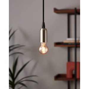Dimmbares Eglo E14 LED Leuchtmittel in Globeform, 4 W, mit warmweißem Licht.