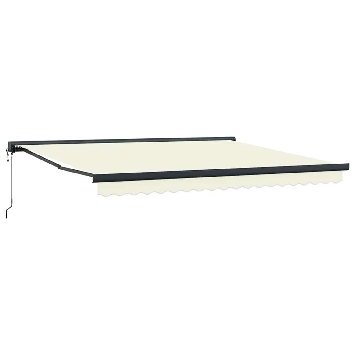 vidaXL Markise Creme 400 x 300 x 165 cm Polyester und Aluminium 3330490
