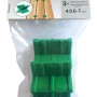 Spax Fugenlehre Spacer, grüne Abstandshalter für Terrassenplatten, 4-7mm Fugenbreite.
