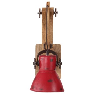vidaXL Wandleuchte 25 W Rot 96x15x20 cm E27 371843