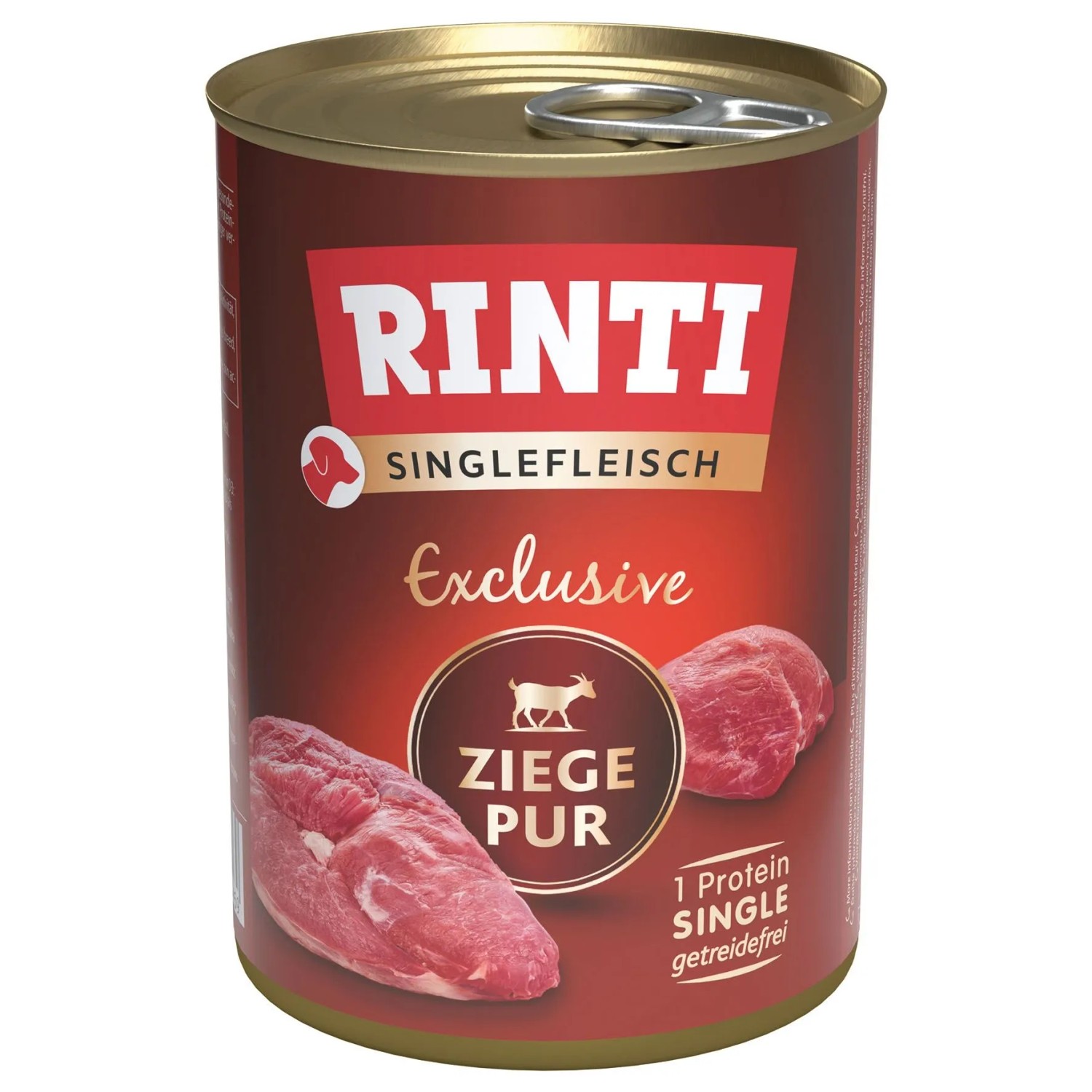 Rinti Hunde-Nassfutter Singlefleisch Exclusive Ziege 400 g